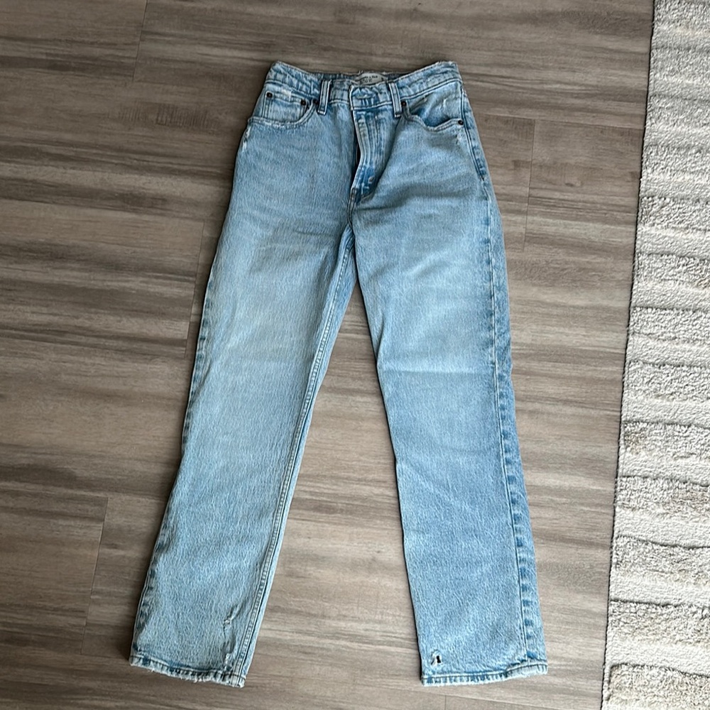 Light Blue Denim Jeans Abercrombie